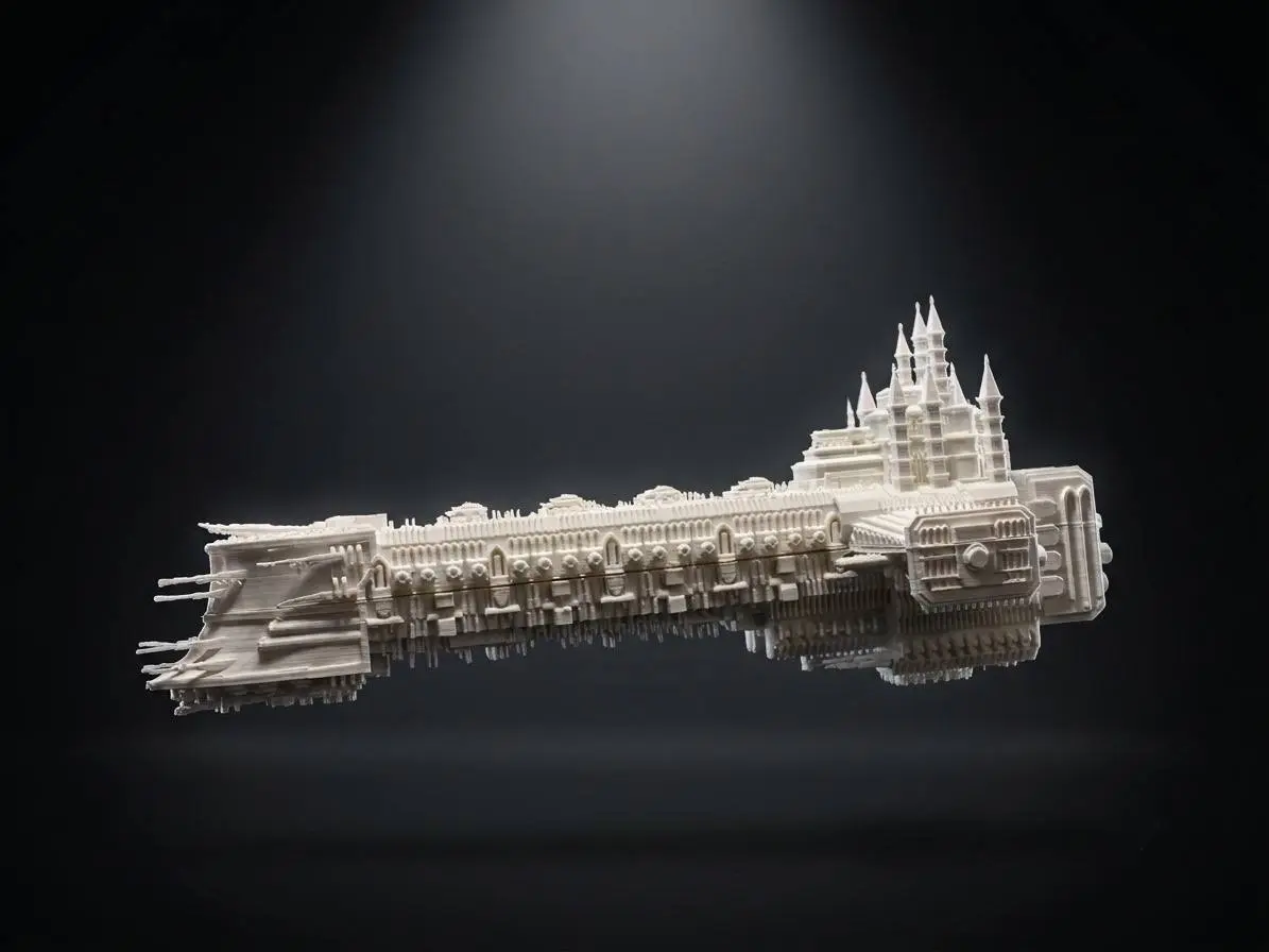 Heritage complex architectural model