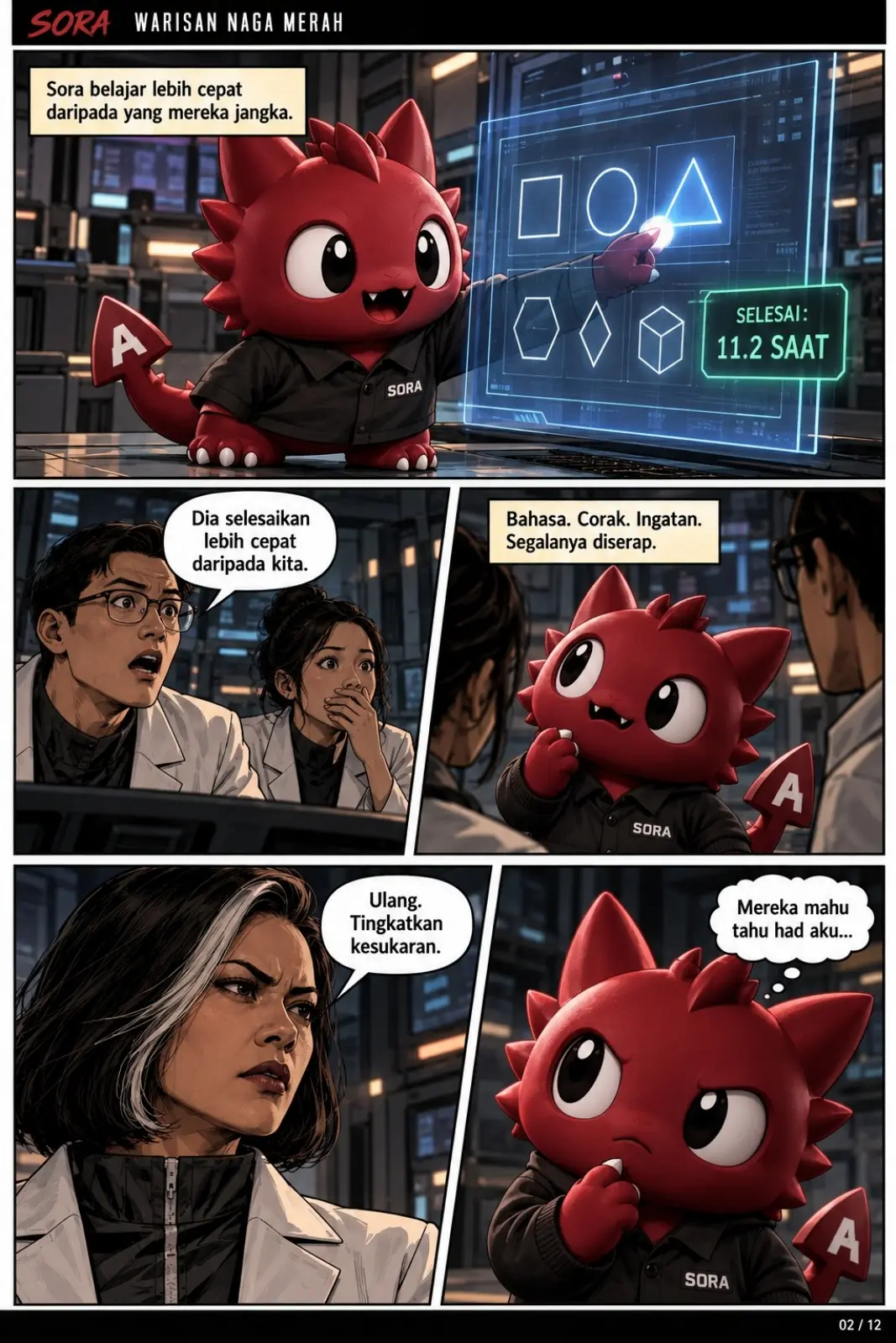 Komik Sora Bab 1 halaman 2