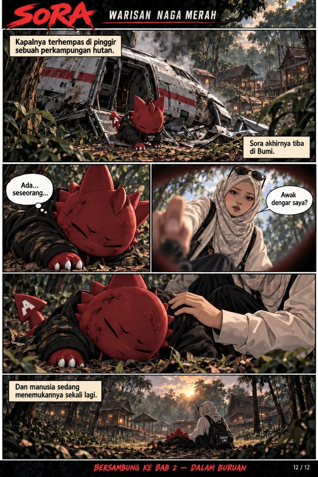 Komik Sora Bab 1 halaman 12