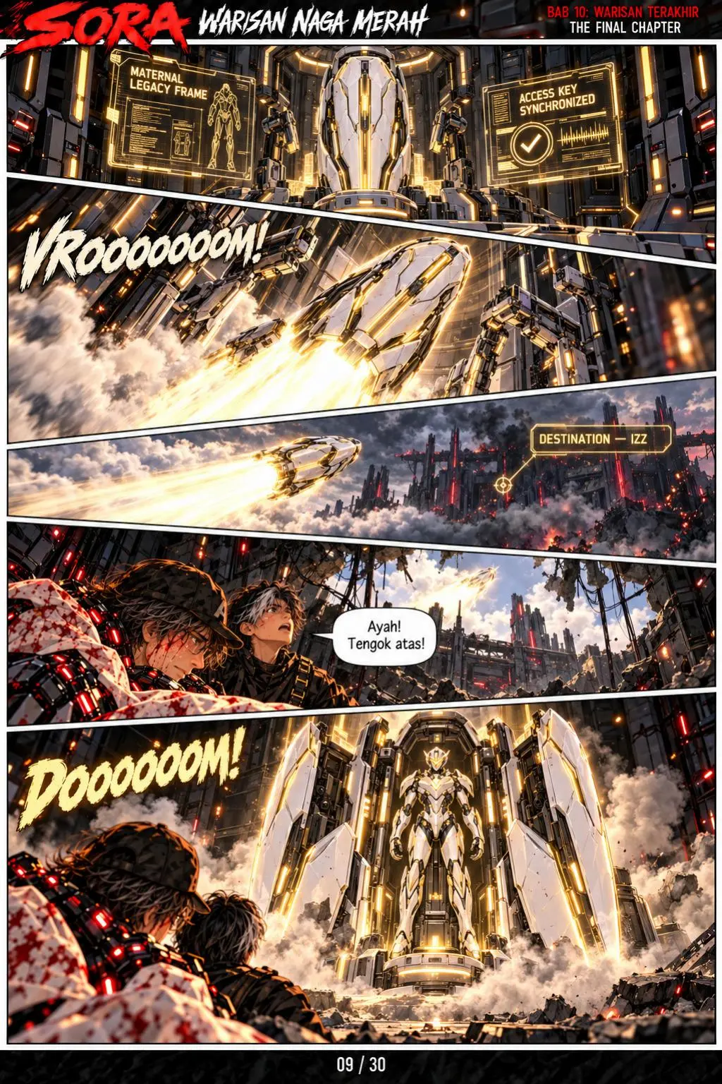 Komik Sora Bab 10 halaman 9