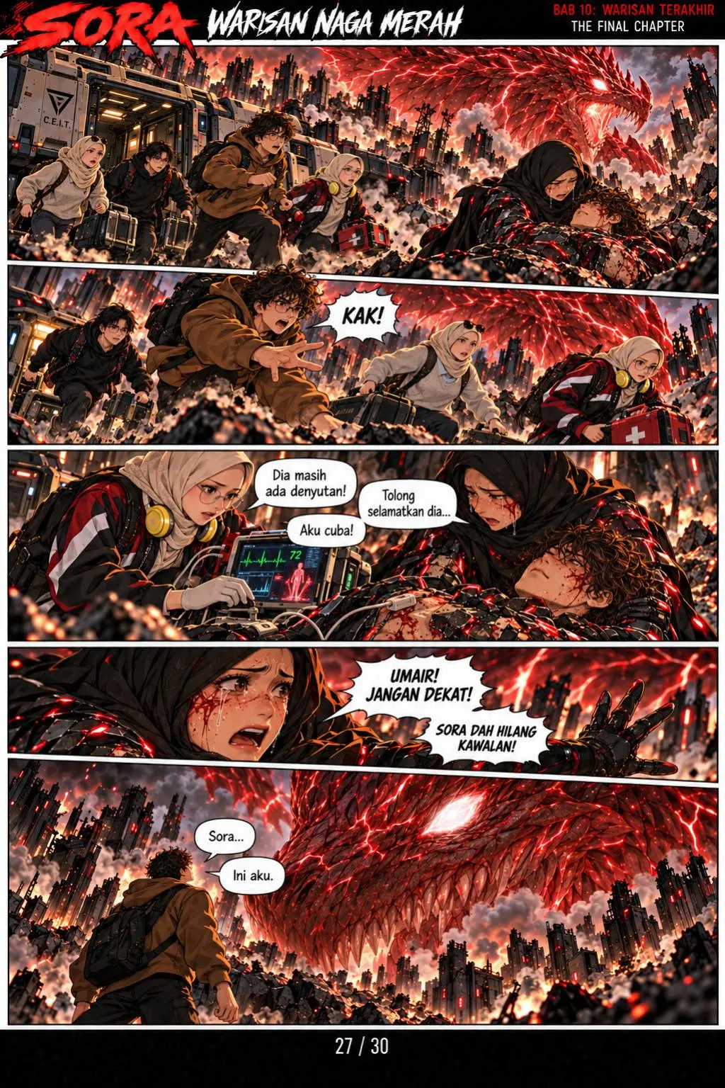 Komik Sora Bab 10 halaman 27