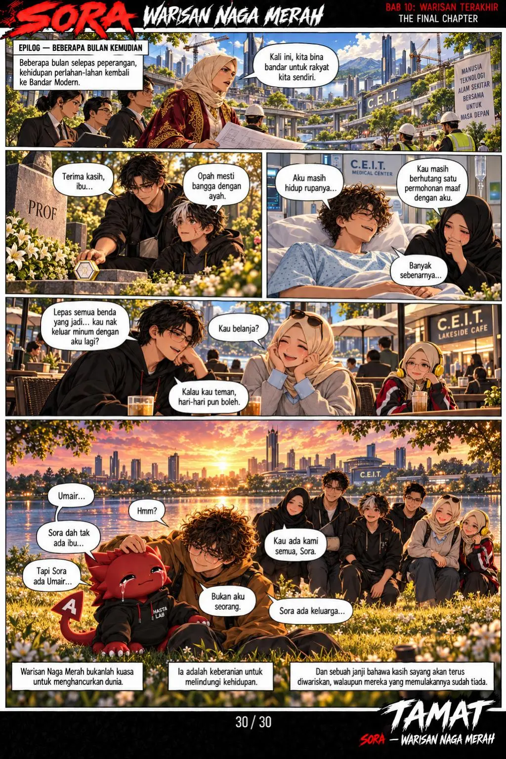 Komik Sora Bab 10 halaman 30