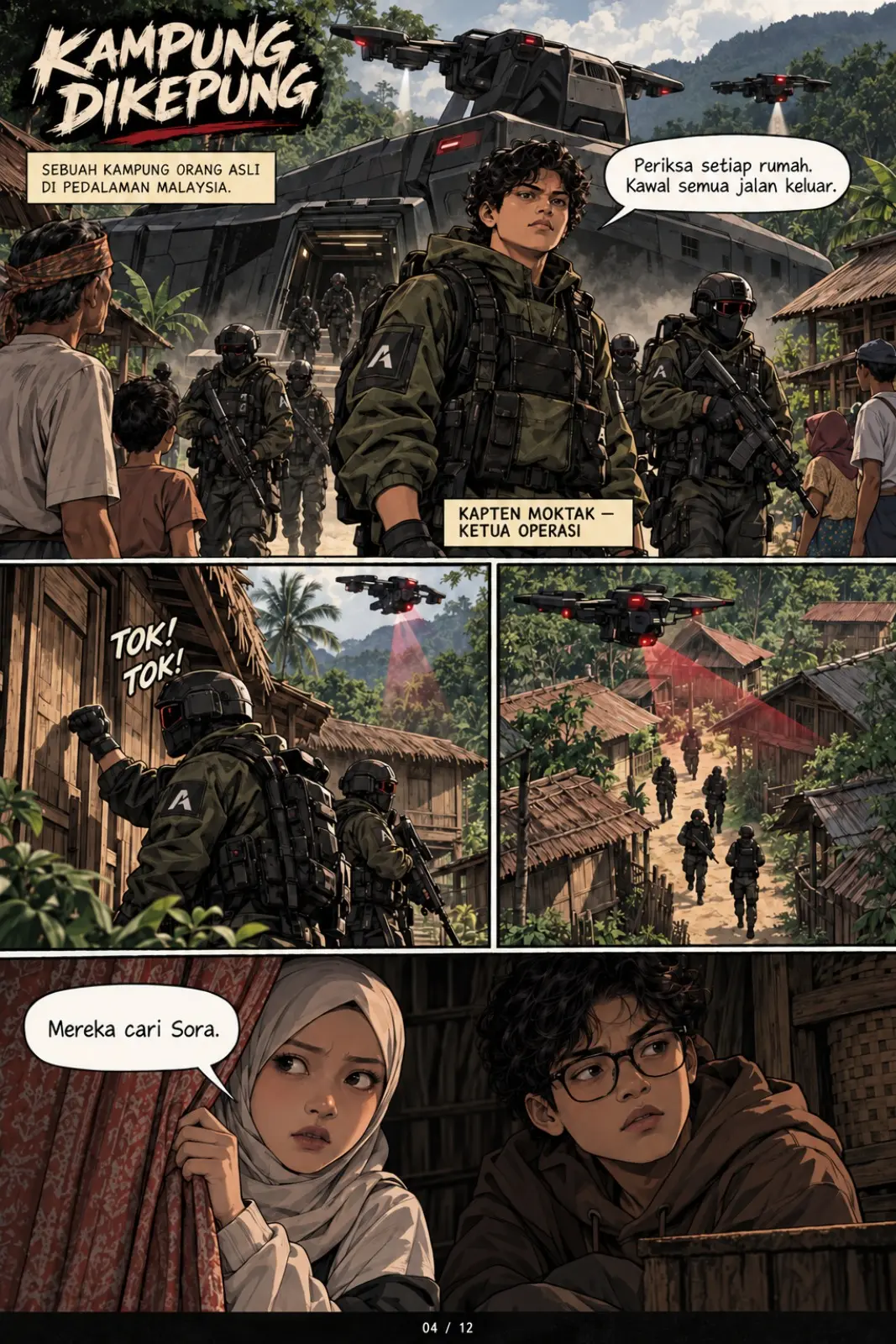 Komik Sora Bab 2 halaman 4