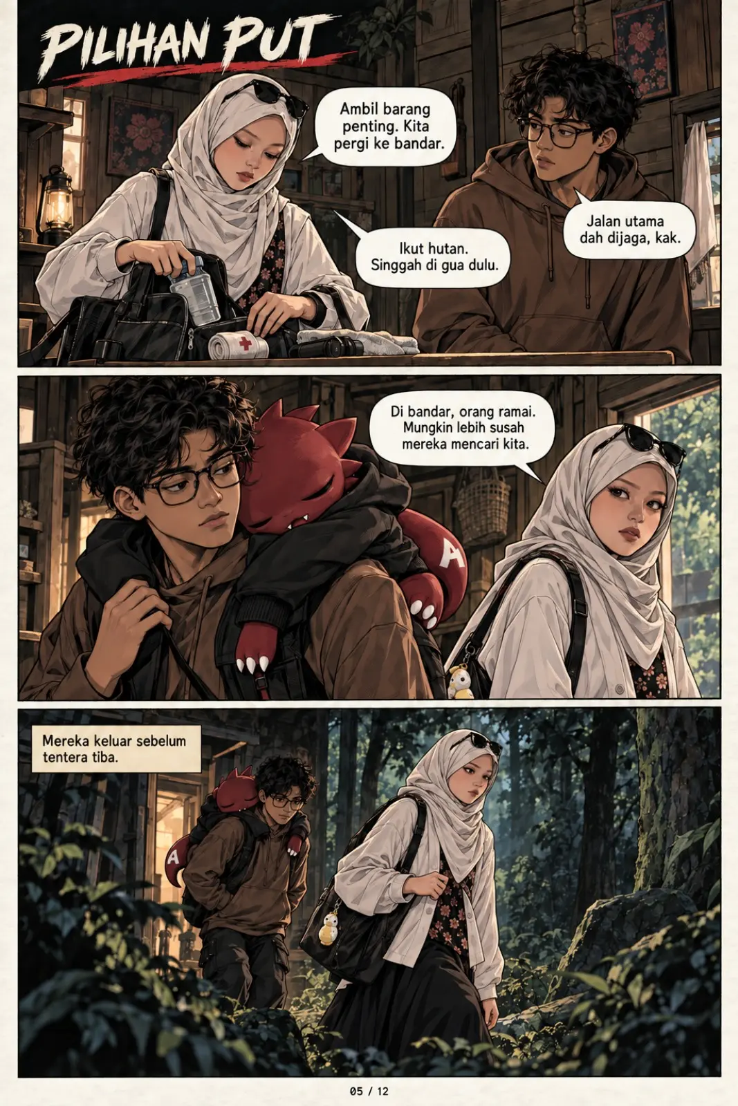 Komik Sora Bab 2 halaman 5