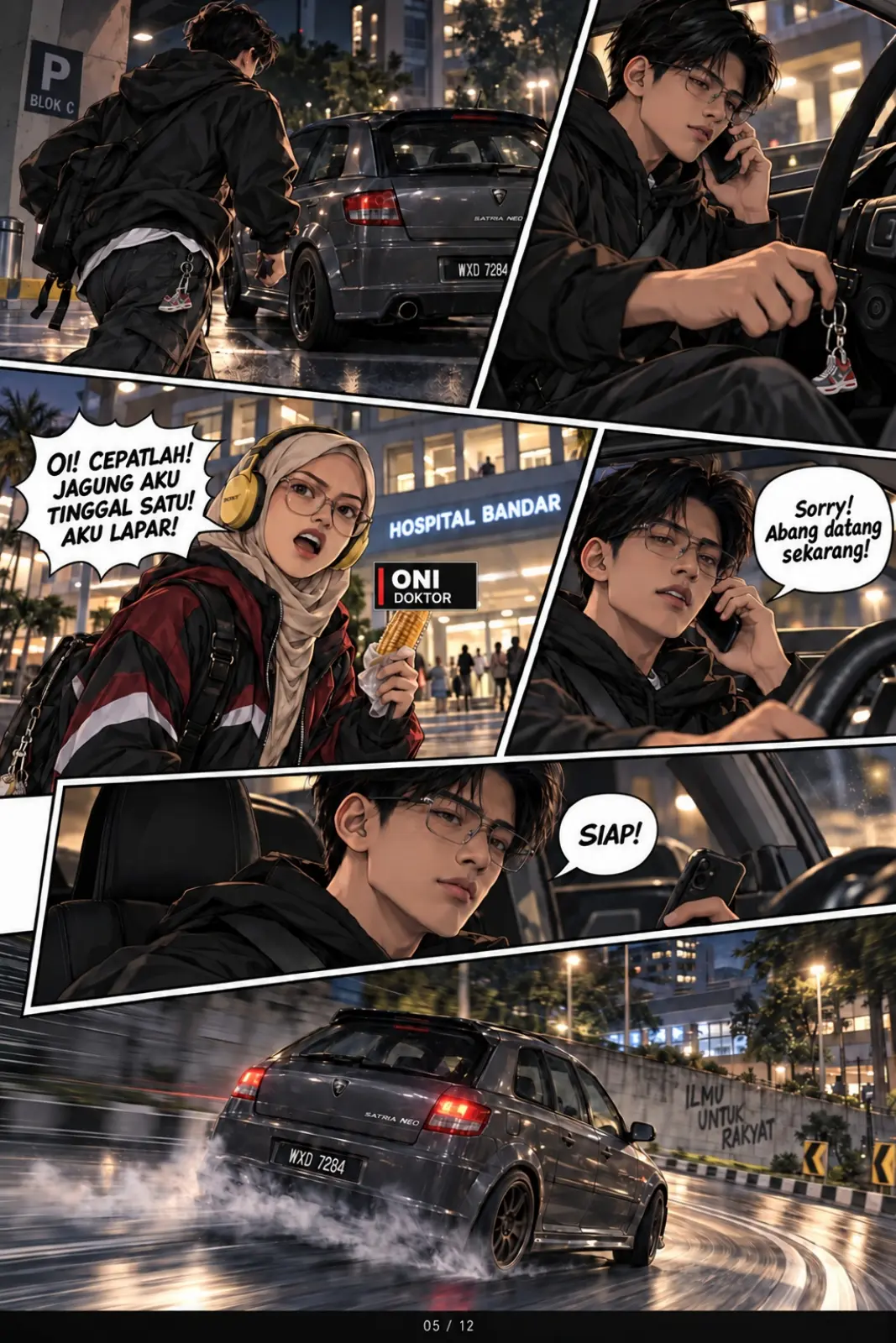 Komik Sora Bab 3 halaman 5