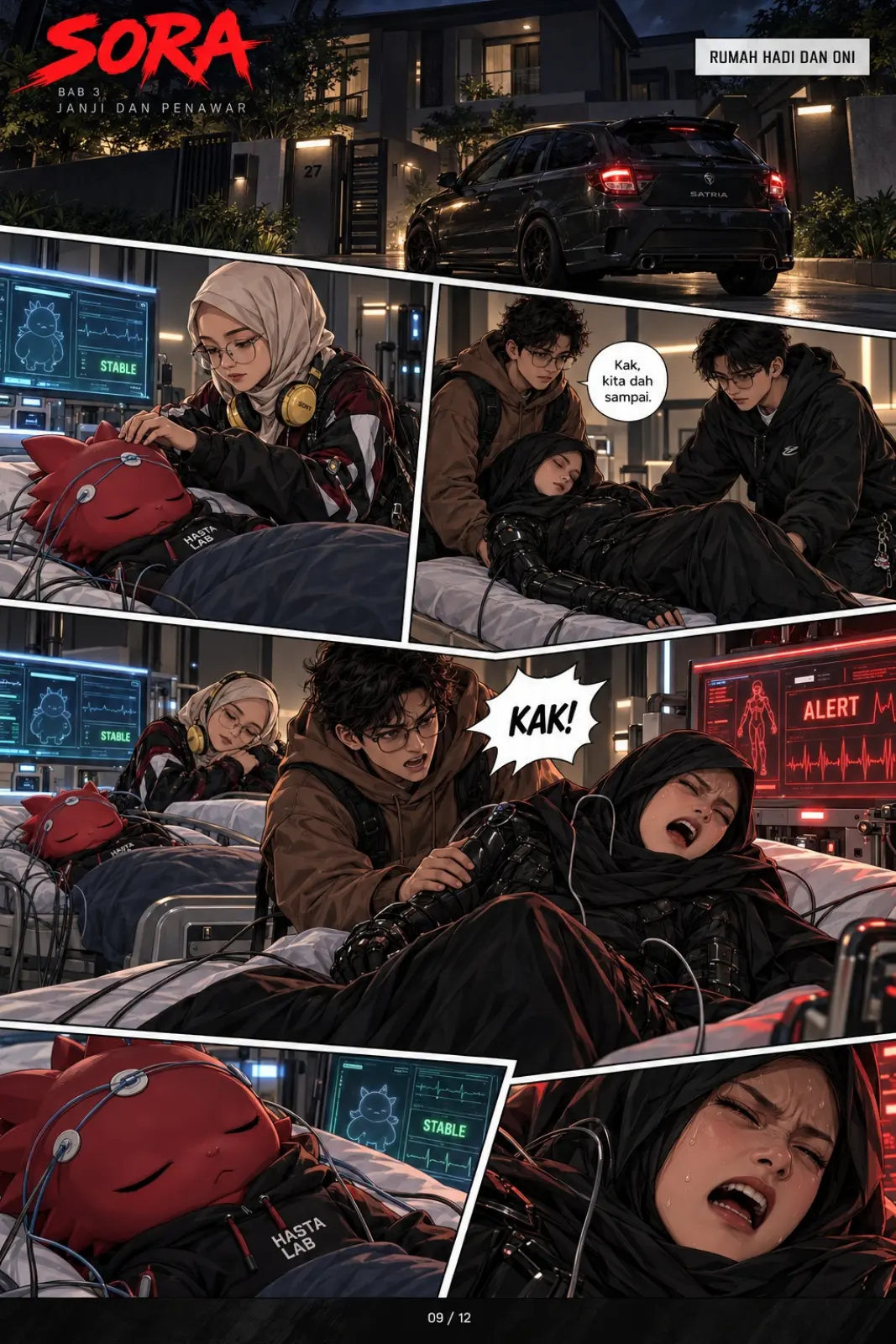 Komik Sora Bab 3 halaman 9