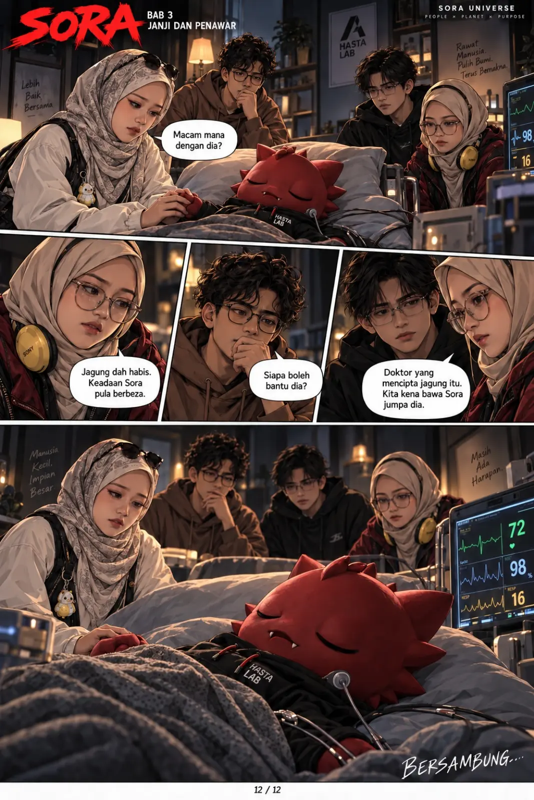 Komik Sora Bab 3 halaman 12