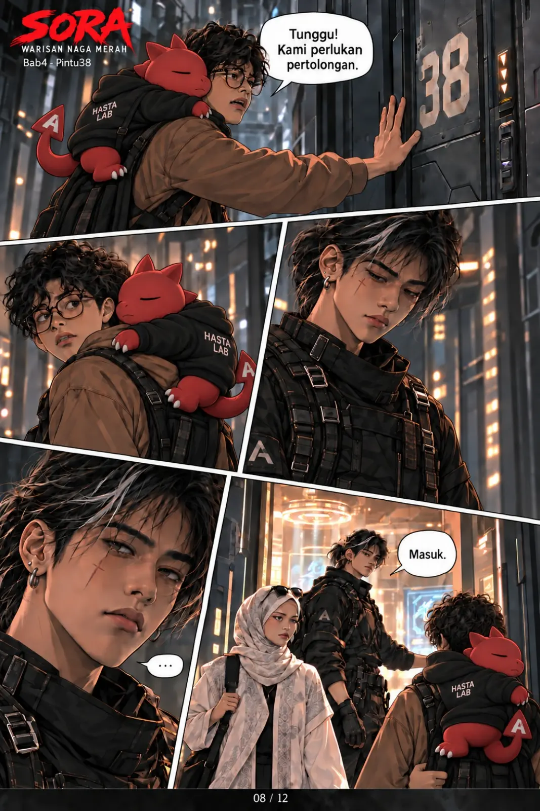 Komik Sora Bab 4 halaman 8