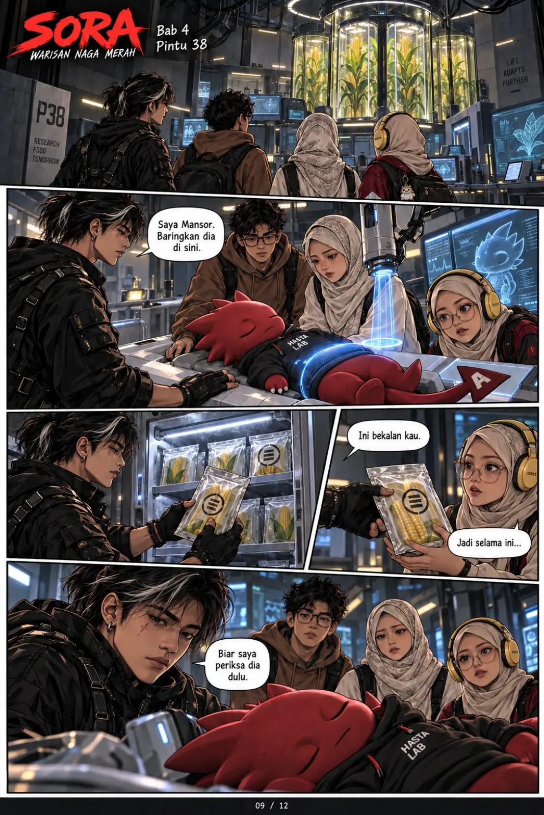 Komik Sora Bab 4 halaman 9