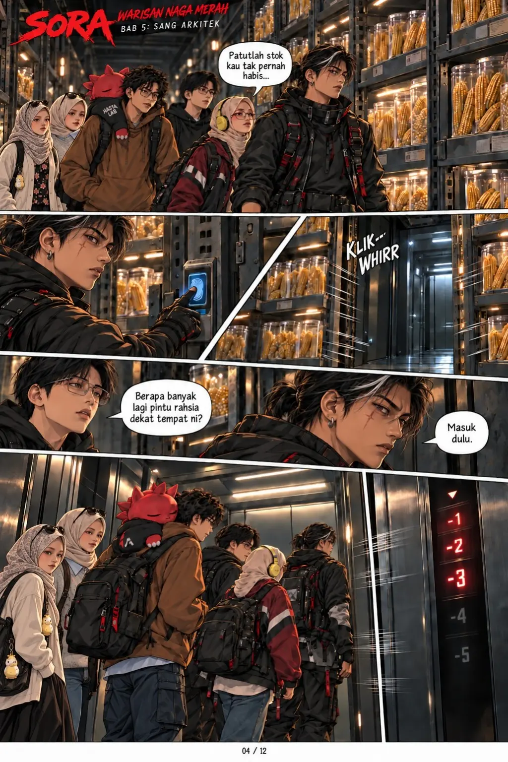 Komik Sora Bab 5 halaman 4