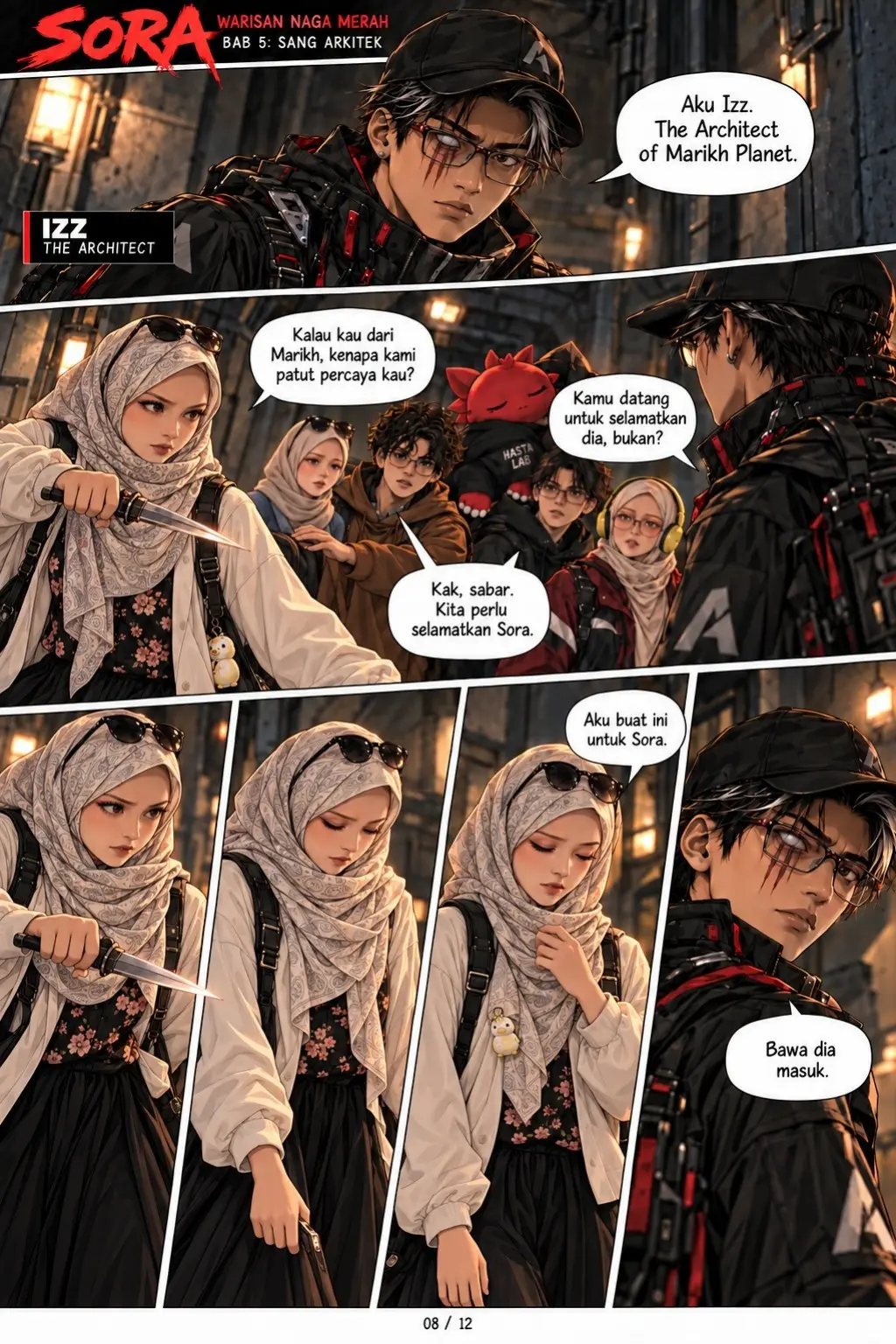 Komik Sora Bab 5 halaman 8
