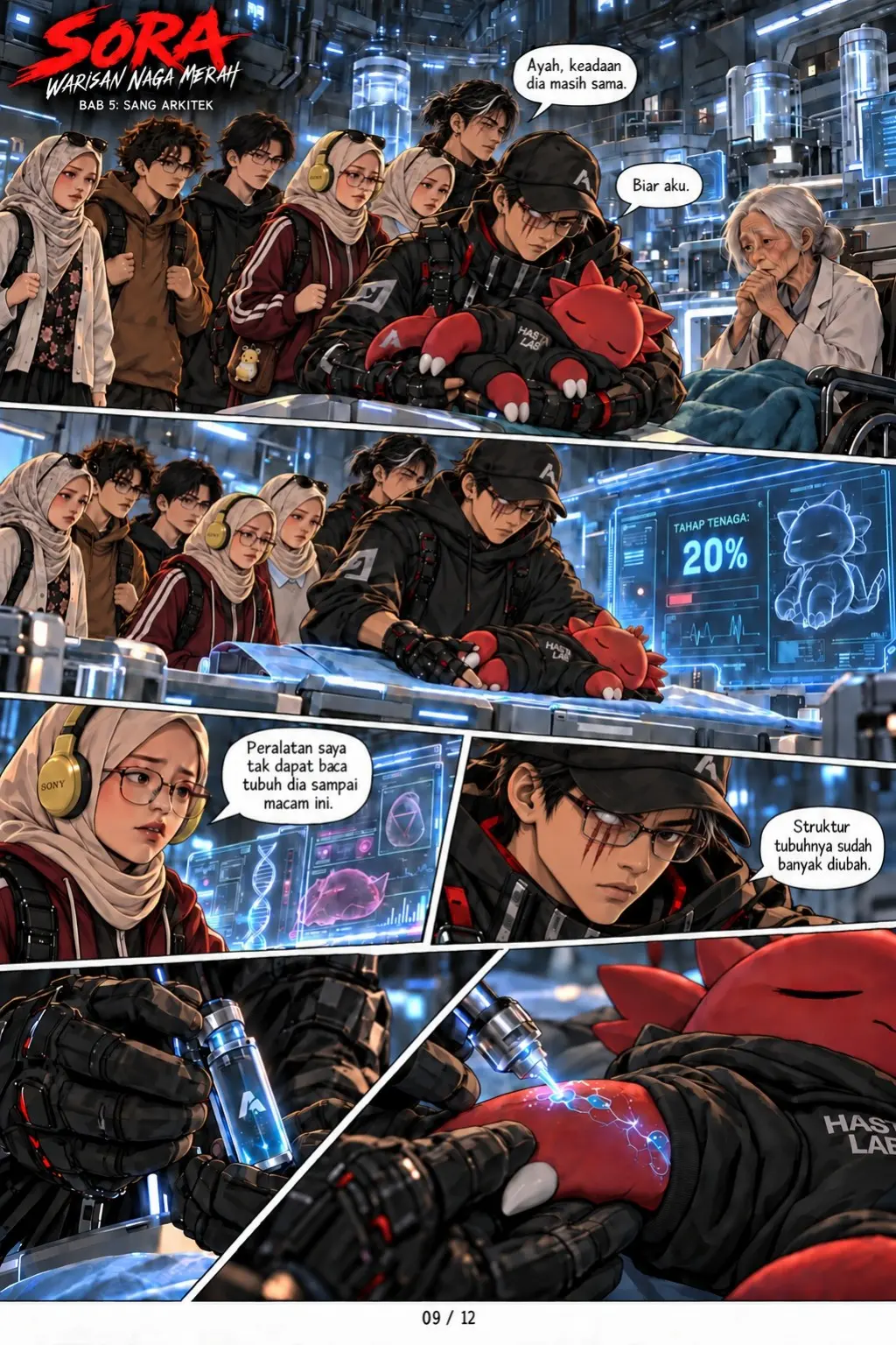 Komik Sora Bab 5 halaman 9
