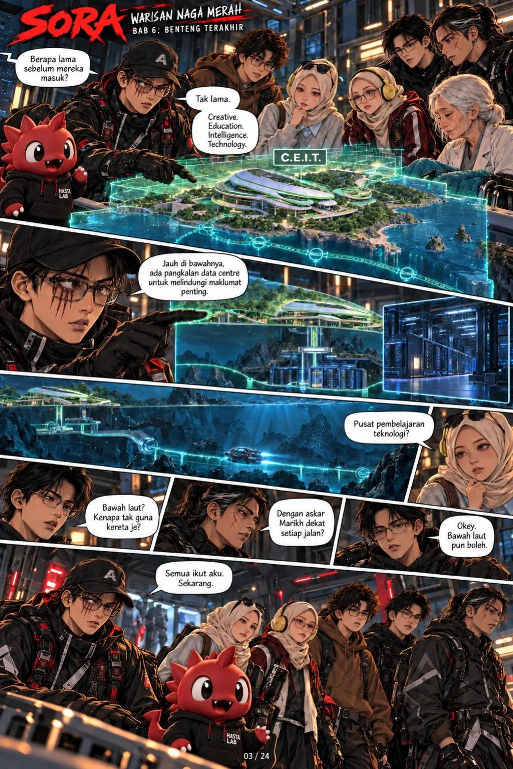 Komik Sora Bab 6 halaman 3