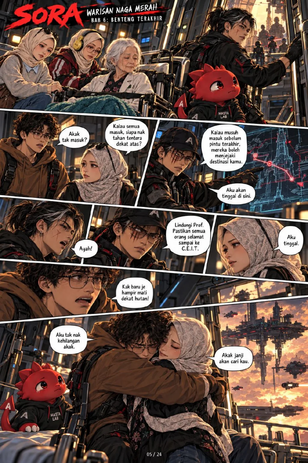 Komik Sora Bab 6 halaman 5