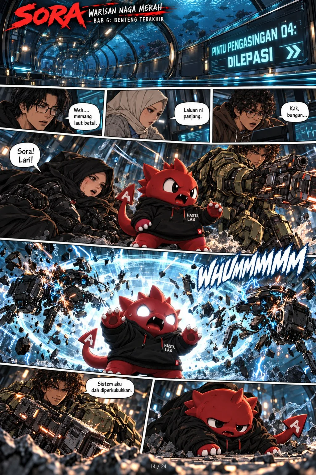 Komik Sora Bab 6 halaman 14