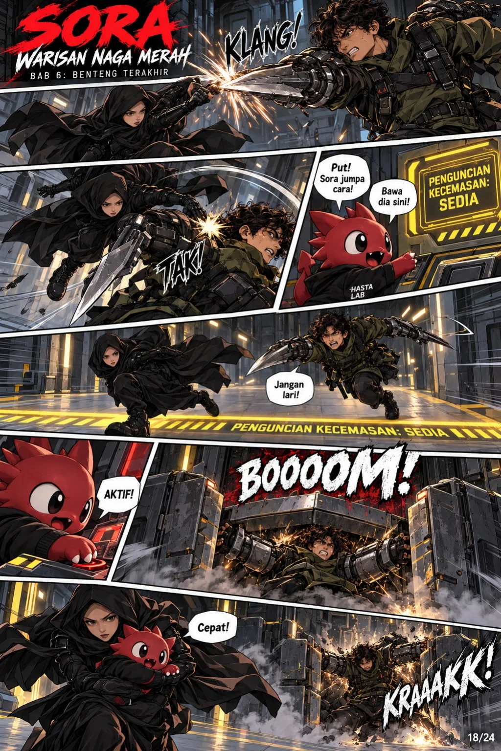 Komik Sora Bab 6 halaman 18