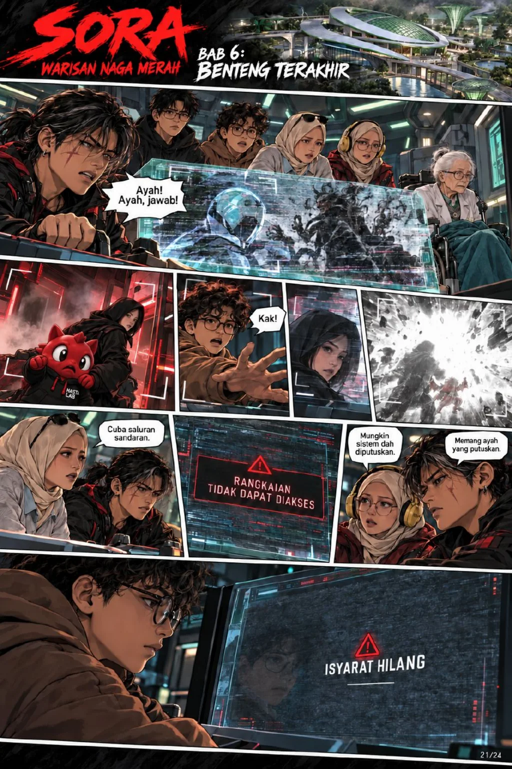 Komik Sora Bab 6 halaman 21