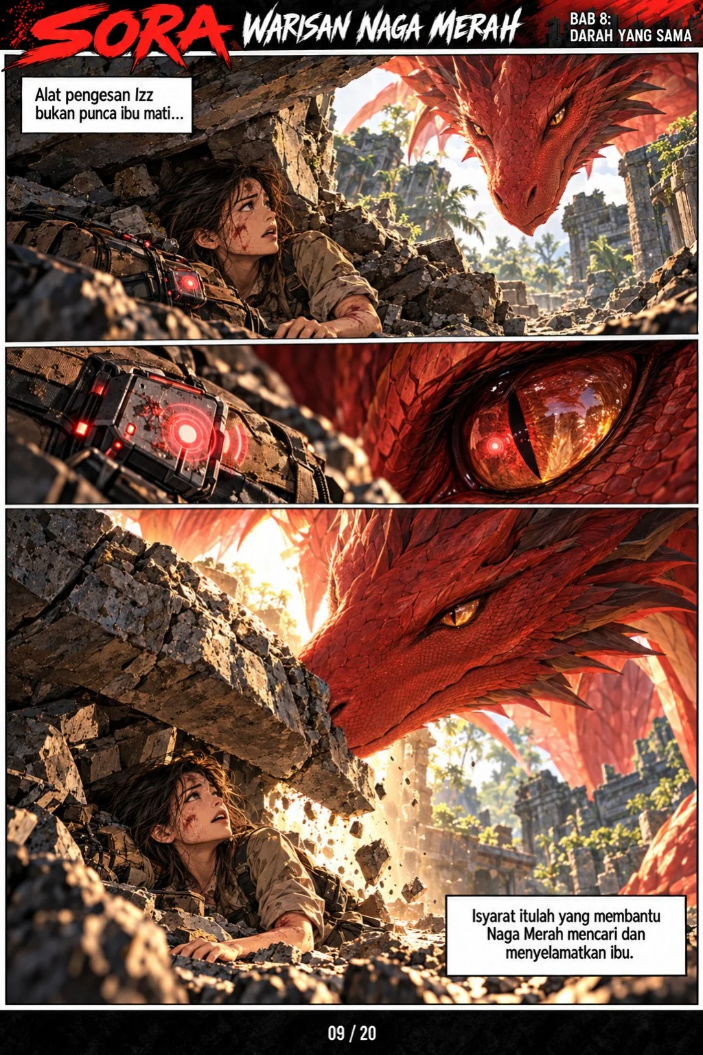 Komik Sora Bab 8 halaman 9