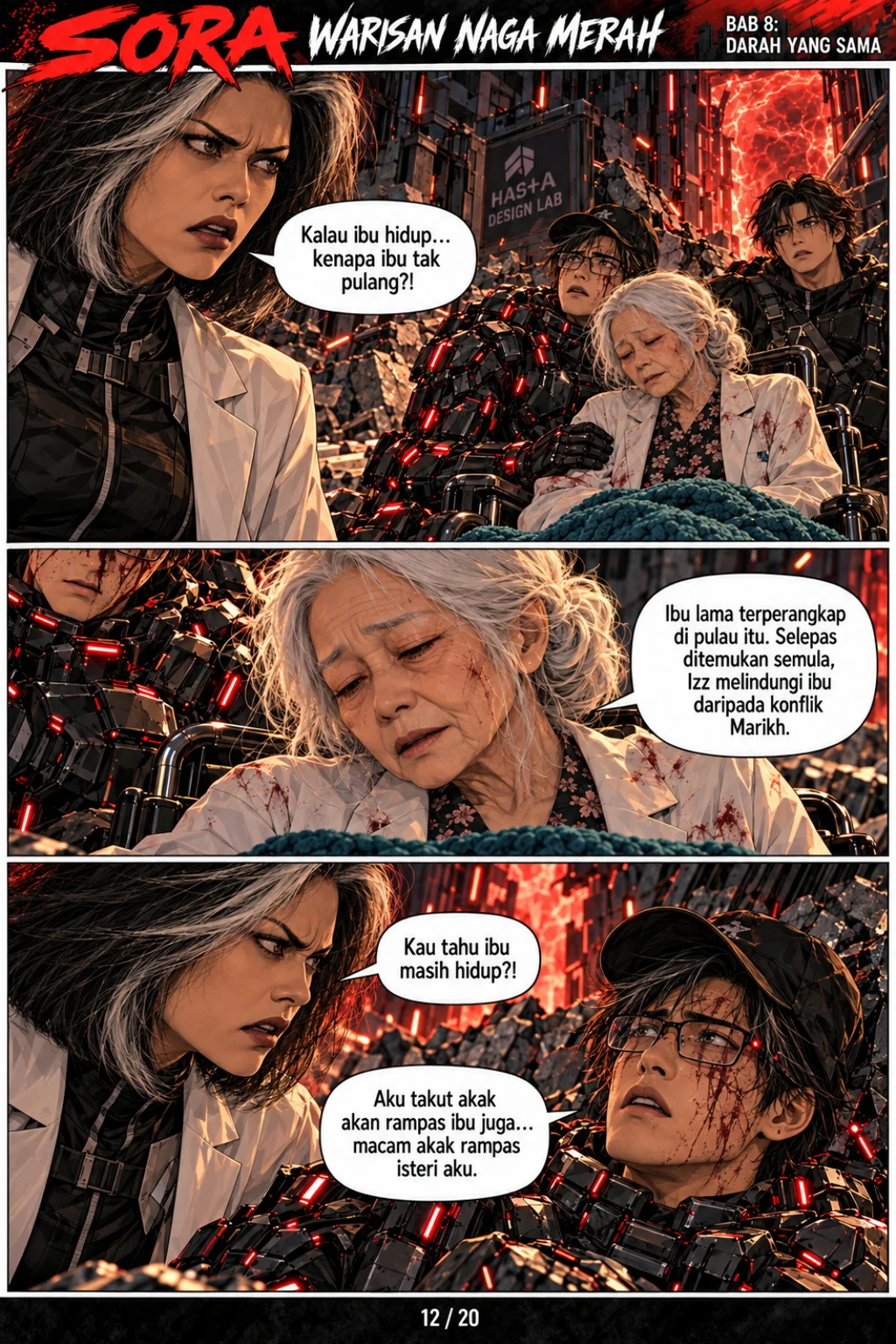 Komik Sora Bab 8 halaman 12