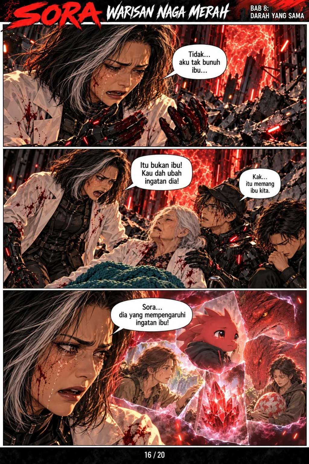 Komik Sora Bab 8 halaman 16