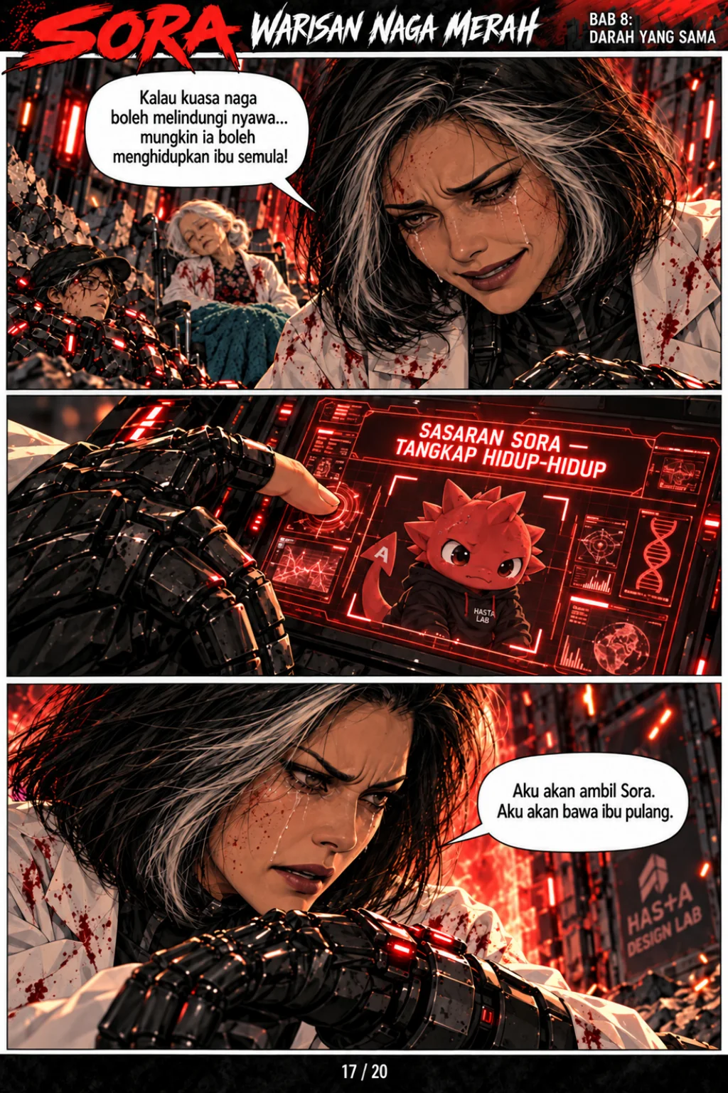 Komik Sora Bab 8 halaman 17