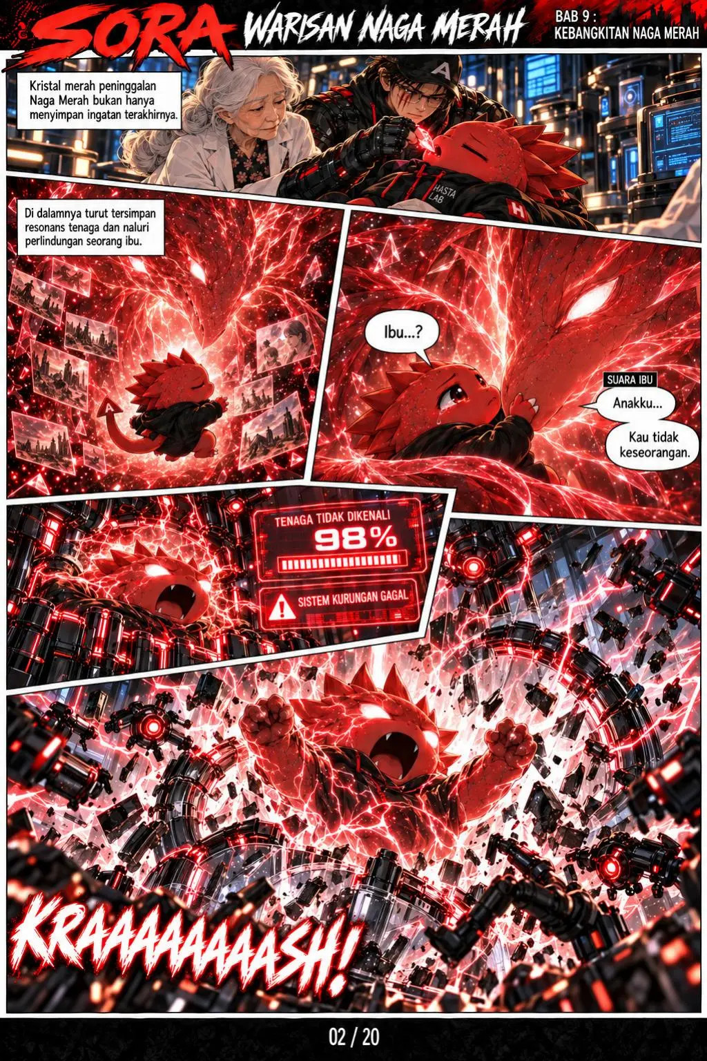 Komik Sora Bab 9 halaman 2