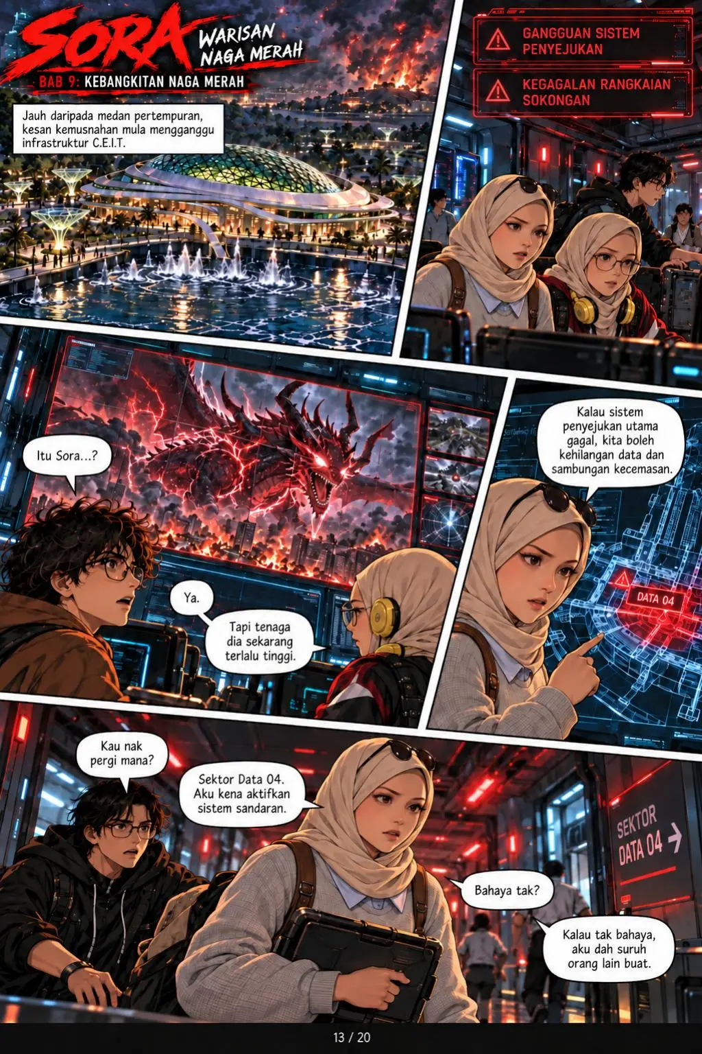 Komik Sora Bab 9 halaman 13