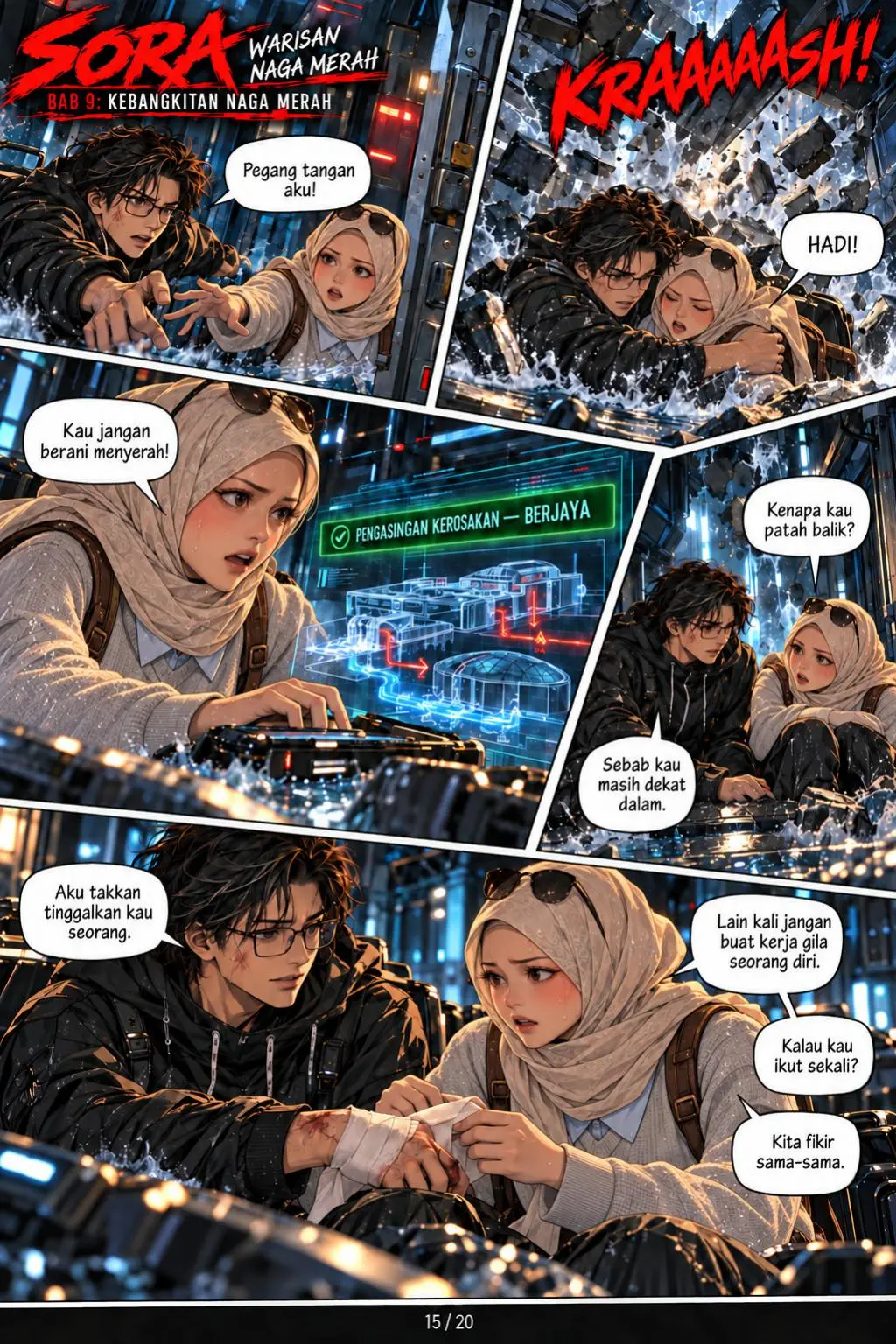 Komik Sora Bab 9 halaman 15