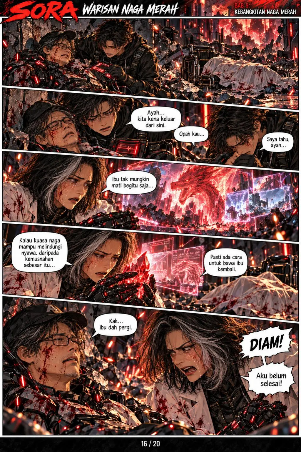 Komik Sora Bab 9 halaman 16