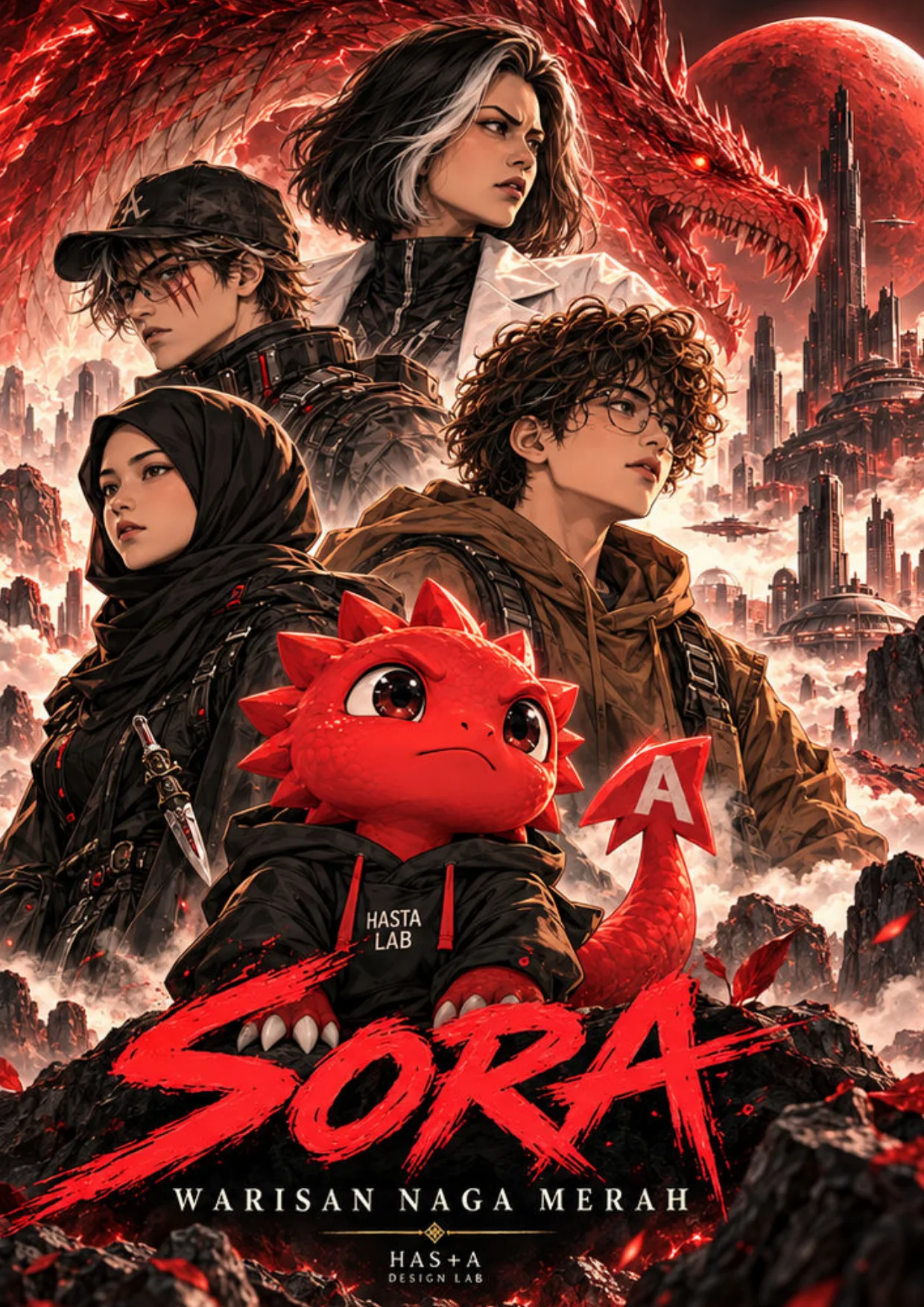 SORA: Warisan Naga Merah comic cover